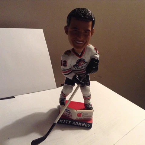 2012 Rockford IceHogs Mitt Romney Bobblehead Stadium Giveaway FREE SHIPPING Cover
