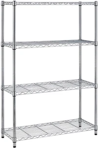 Shelving Unit NSF Metal Large Storage Shelves Heavy Duty Height Adjustable Comme - Picture 1 of 12
