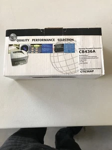 Quality Performance Selection CB436A Toner Cartridge (HP 36A) HP Laser Jet - Picture 1 of 6