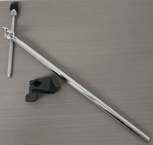 Roland 30" Inch Long Chrome Cymbal Boom Arm Mount With Frame Clamp - Picture 1 of 2