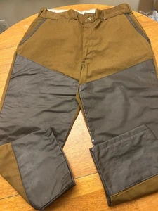 Pantalones de Caza Pato Algodón Oveja Negro De Colección Vinilo Frontal 40 Cintura EE. UU. - Imagen 1 de 12