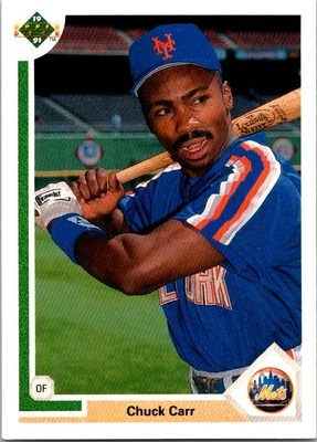 1991 Upper Deck #514b Chuck Carr - Image 1 of 2