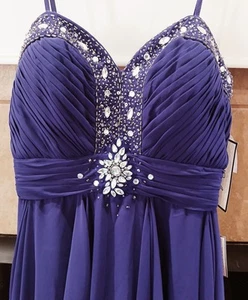 Bee Darlin lila Kleid neu mit Etikett Damengröße 5/6 - Bild 1 von 3