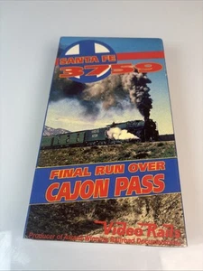 Video Rails - Santa Fe 3759 - Final Run Over Cajon Pass - VHS Videotape Tested - Picture 1 of 6