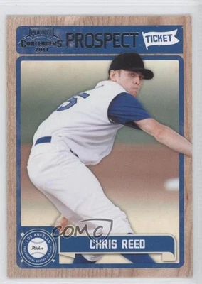2011 Playoff Contenders Prospect Tickets Chris Reed #RT45 - Image 1 of 2