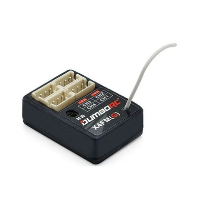  4CH Gyro  Receiver with PWM X4FMG for X4 X6 Remote Controller for RC Car9494 - Image 1 of 4
