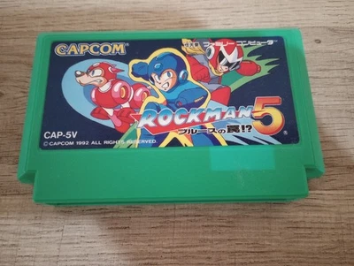 Rockman 5 Mega Man 5 (Nintendo Famicom) NES/FC authentic cart only, US seller - Image 1 of 4