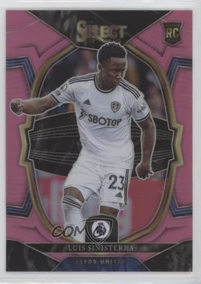 2022 Select Premier League Terrace Pink Prizm /99 Luis Sinisterra #46 Rookie RC - Image 1 of 2