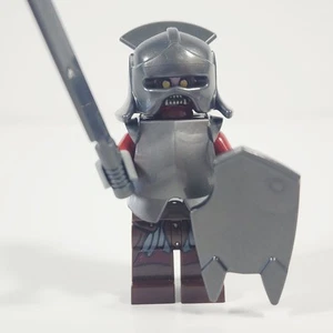 Lego Uruk-hai Minifigure Helmet Armor The Lord of the Rings 9474 9471 lor008 - Picture 1 of 5