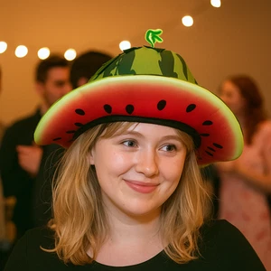 Creativity Watermelon Hat Comfortable Halloween Cap  Children - Picture 1 of 12