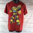 Authentic Transformer Bumble Stance Red Graphic T Shirt Youth size large 12/14