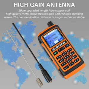 Baofeng UV-17 Pro GPS Opaska powietrzna Walkie Talkie Dalekiego zasięgu Dwukierunkowe radio MB - Zdjęcie 1 z 15