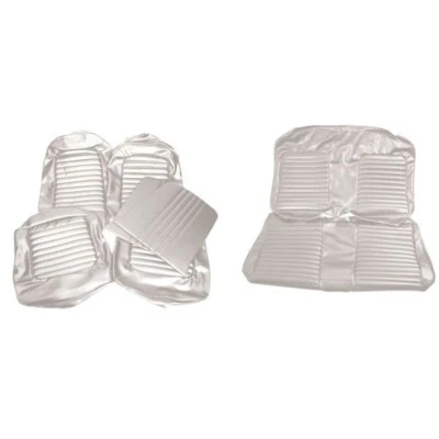 Ford Mustang 1964 1965 cupé asiento blanco tapizado juego completo F&R Foto 1 de 2