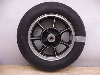 1985 Kawasaki 454 LTD K171-1> rear wheel rim hub drum 15in - Image 1 of 4