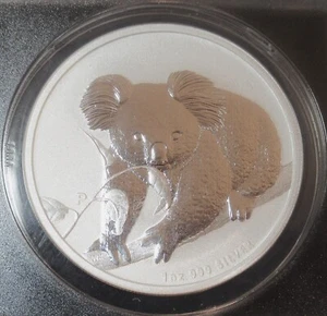 Australia: 2010 1$ 1oz .999 Silver Coin Koala MS70 DCAM ANACS - Picture 1 of 4