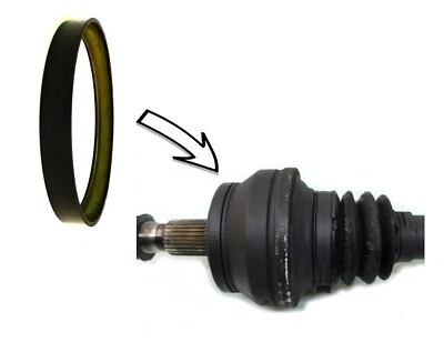 New Axle ABS Magnetic Tone Ring Fits Mercedes Benz C250 C300 C350 E350 E400 Rear - Image 1 of 2