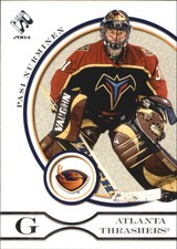 2003-04 (THRASHERS) Private Stock Reserve Retail #7 Pasi Nurminen