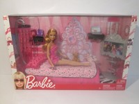 barbie zipbin 40 doll dream house toy box & playmat