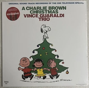 A CHARLIE BROWN CHRISTMAS LP WITH EXCLUSIVE ART POSTER TARGET EXCLUSIVE EDITION - Imagen 1 de 4