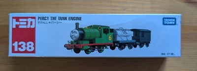TAKARA TOMY TOMICA TIPO LARGO Nº138 Thomas & Friends PERCY El Motor Tanque Nuevo  Foto 1 de 4