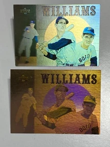 (2) 1992 Upper Deck Hologram #HH2 Ted Williams Red Sox Inserts **FREE SHIPPING** - Picture 1 of 2
