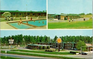 Vtg Tifton Georgia GA Quality Courts Motel Multiview 1960s Unused Postcard - Picture 1 of 2
