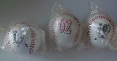 McDonalds: 'Mark McGuire 50th.62nd, 70th Home Run King Commemorative Baseballs Cover