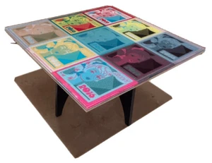 Barbie Convention 2016 RARE Pop Art Coffee Table. New NBDCC Exclusive - Picture 1 of 10