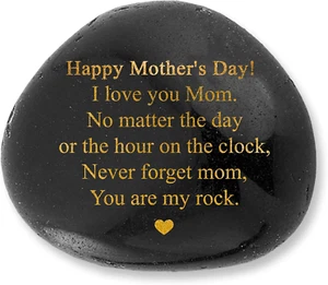 Mother'S Day Gift - You Are My Rock Mom Gifts from Son for Mom from Daughter - L - Picture 1 of 12