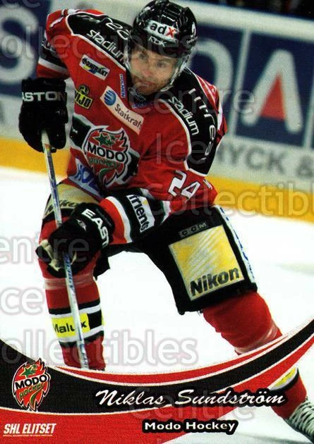 2009-10 Swedish Elitset #95 Niklas Sundstrom - Image 1 of 1