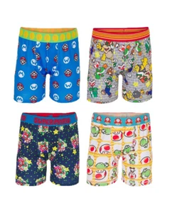 Boys' Super Mario 4 Pack Boxer Briefs - Picture 1 of 1