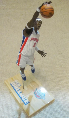 2002-03 McFarlane Basketball Series 2 Ben Wallace Detroit Pistons White Jersey Cover