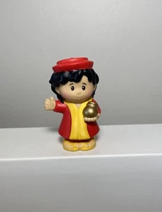 Fisher Price Little People Christmas Nativity Wise Man in Red Gold Pot - Picture 1 of 5