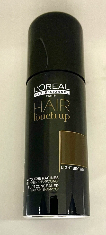 Loreal Paris Hair Touch Up, Farbspray zur Ansatzretuschierung,75ml - Light Brown - Bild 1 von 1