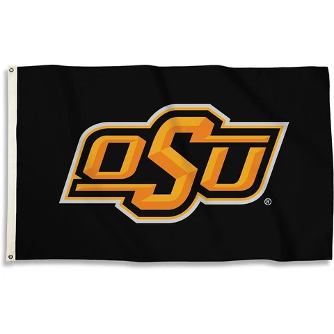 Oklahoma State Cowboys 3' x 5' Flag - Black Cover