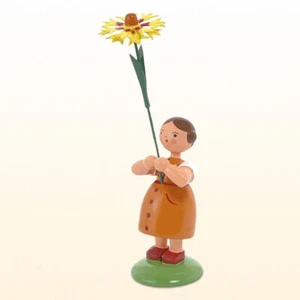 WEHA Blumenkind Sommerblumenmädchen mit Augenaster ca. 12cm, 1126 Fachhändler - Bild 1 von 1