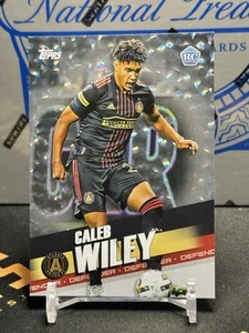 Caleb Wiley 2022 Topps MLS Rookie Card Icy White Foil SP Atlanta United RC - Picture 1 of 2