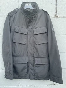 Tumi T-Tech Men’s Black Utility Travel Jacket Size S Polyester Four Pocket Style - Picture 1 of 9