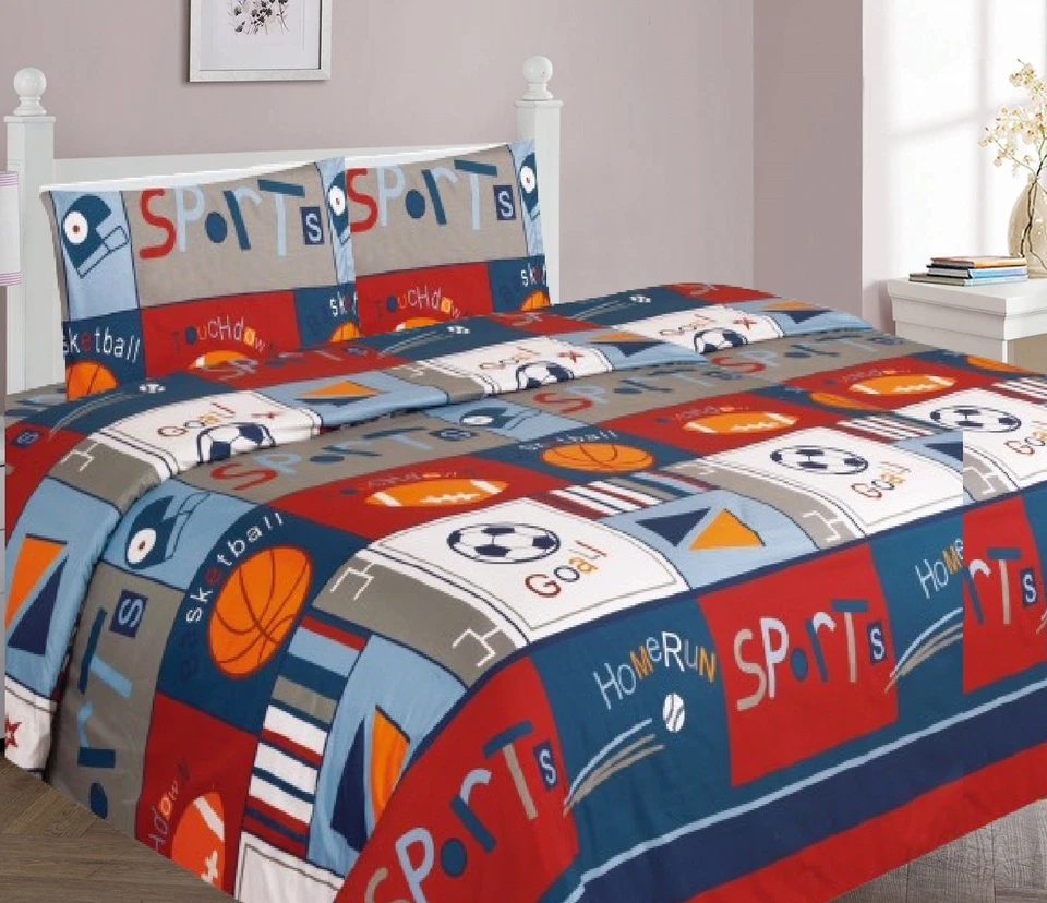 JUEGO COMPLETO DE SÁBANAS CAMA ESTAMPADO COLECCIÓN PREMIUM NIÑOS Y NIÑAS  Foto 1 de 1