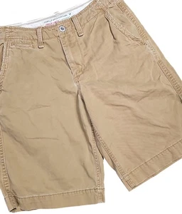 American Eagle Outfitters Shorts Herren 30 khaki längere Länge Chino Freizeit - Bild 1 von 6