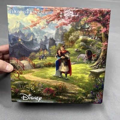 Ceaco Disney Mulan Thomas Kinkade Blossoms Of Love 750 Piece Jigsaw Puzzle - Image 1 of 4