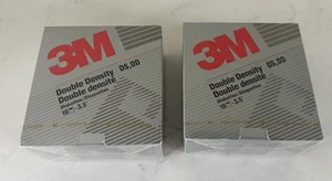Two New Sealed Boxes-3M 3.5" Double Density 10 Pack Diskettes Computer Disc-L@@K - Afbeelding 1 van 3