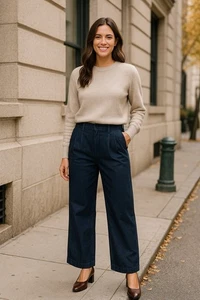 Favorite Daughter “The Favorite Shortie Pant” in Vienna Denim - Picture 1 of 12