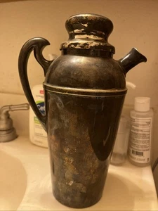 K.s. International Electric Silverplate on nicklesilver Pitcher VTG USA #C959 - Picture 1 of 7