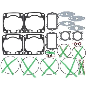 SPI PARTIAL Top End Gasket Kit Arctic Cat 2014-2016 ZR 6000 Carb models only - Picture 1 of 2