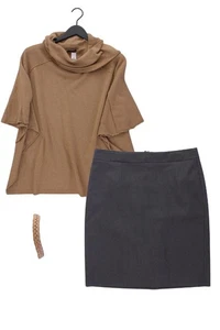 Completo moda donna taglia S con IKKS maglione taglia S e bracciale - Picture 1 of 11