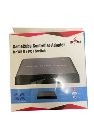 GameCube Controller Adapter For Wii U, PC, Switch Mayflash With Box - Image 1 of 4
