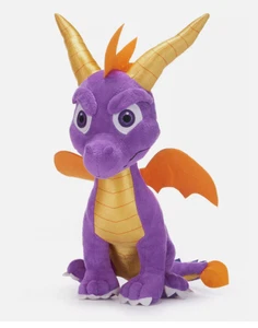 Spyro der Drache Plüschtiere offiziell 12 Zoll sitzend Stofftiere 30 cm neu mit Etikett - Bild 1 von 1
