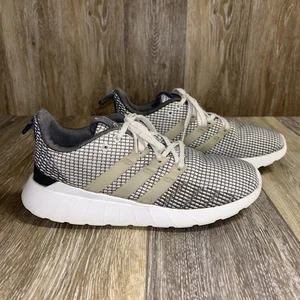 Adidas Herren US Größe 7 Questar Flow K weiß grau Laufen Sneaker Schuhe - Bild 1 von 14