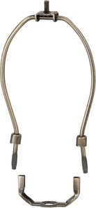 B&P Lamp® 7 Inch Heavy Duty Table Lamp Shade Harp Holder, Antique 7 - Picture 1 of 6